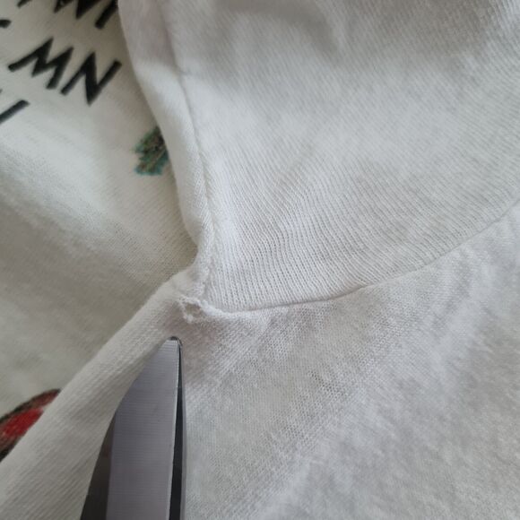 Vintage Jimmy Buffett Shirt Mens XL Giant Tag Double Sided Chameleon Caravan 90s - Picture 5 of 16